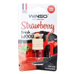 Ароматизатор для автомобіля Winso Wood Strаwberry (530350)