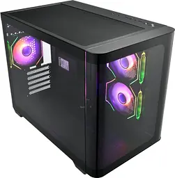 Корпус FSP S380-BA без БЖ Black (S380-BA) - мініатюра 2