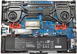 Вентилятор Asus кулер (GPU Fan) для моделей ноутбука TUF Gaming FX607JV, FX607JI, FA607PV, FA607PI (13NR0HW0M02011) Оригінал - мініатюра 3