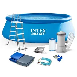 Надувний басейн 12430 л Intex 457х107 см det0007237 - мініатюра 2