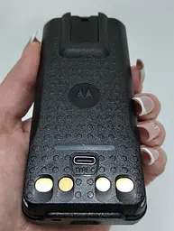 Акумулятор для Рації Motorola DP4400 5000 mAh з USB-C Батарея на Радіостанцію Моторола DP4800 DP4600 DP4400e + кліпса - мініатюра 10