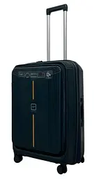 Валіза середня Airtex 647 поліпропілен M Темно-зелений - мініатюра 1