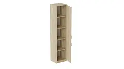 Пенал Анжело Ferrum-decor на 5 полиць із 2 дверима 1900x400x380 ДСП Дуб Сонома 16 мм (FRD-104920)