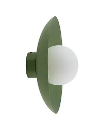 Бра, настінний світильник TK Lighting 10935 Slate G9 1x8W IP20 зелений