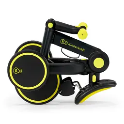 Триколісний велосипед 3 в 1 Kinderkraft 4TRIKE Black Volt (KR4TRI00BLK0000)  - мініатюра 14