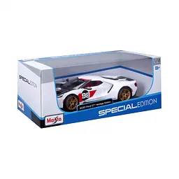 Ігрова автомодель Maisto 2021 Ford GT Heritage 1:18 (31390 white) - мініатюра 17