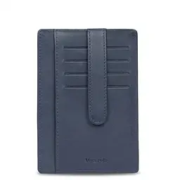 Кредитниця Tony Perotti натуральна шкіра Cortina 5001 navy (90161) Темно-синя - мініатюра 1