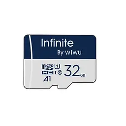 Карта пам'яті Wiwu Wi-FC004 Infinite Series (U1, C10) microSDXC Class 10, 32GB без адаптера Blue