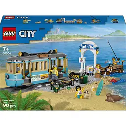Конструктор LEGO City Класичний трамвай до пляжу (60506) - мініатюра 6