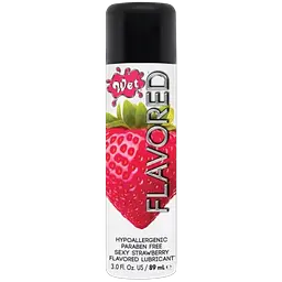 Їстівний лубрикант Wet Flavored Aardbei Glijmiddel (Соковита полуниця) 89 мл