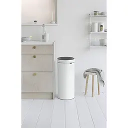 Відро для сміття Brabantia Touch Bin біле 30 л (115141) - мініатюра 5