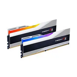 Модуль пам'яті для комп'ютера DDR5 32GB (2x16GB) 6000 MHz Trident Z5 RGB Silver G.Skill (F5-6000J3636F16GX2-TZ5RS) - мініатюра 3