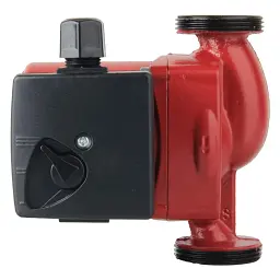 Насос циркуляційний 100Вт Hmax 6м Qmax 50л/хв Ø1½" 130мм бордо + гайки Ø1" LPS25-6/130B WETRON (774233) - мініатюра 6