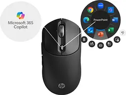 Комп'ютерна миша HP 700 Rechargeable WL/BT чорний teh0014003 - мініатюра 6