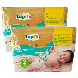 Підгузки Lupilu Premium Soft 2 Mini (3-6 кг), 84 шт