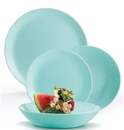 Сервіз Luminarc Diwali Light Turquoise, 6 персон, 18 предметів, бірюзовий (P2963) - мініатюра 2