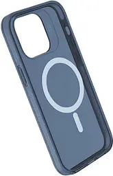Захисний чохол Vokamo для iPhone 15 з магнітним кільцем блакитний - мініатюра 3