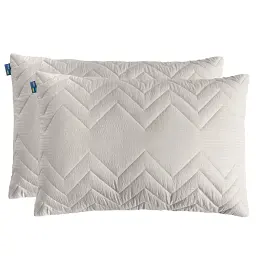 Подушка Ideia Nordic Comfort+ з блискавкою 50х70 см перламутрово-сіра (8000034694) - мініатюра 2