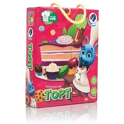 Гра розвиваюча VLADI TOYS "Торт" магнітна VT3004-01