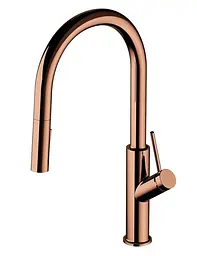 Змішувач для кухні Omnires Bend copper (BE6455CP) - мініатюра 3