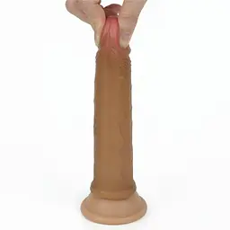 Фалоімітатор 7 Dual layered Platinum Silicone Cock LOVETOYS 66-LV4002 102665 - мініатюра 6