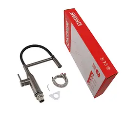 Змішувач для кухні Koer KI-70034-07 KR5810, Графіт - мініатюра 4