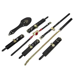 Набір для BDSM Zalo Bondage Play Kit, 10 аксесуарів у кейсі - мініатюра 3