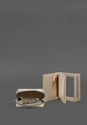 Набір шкіряних аксесуарів AUTO 2.0 Світло-бежевий - мініатюра 4