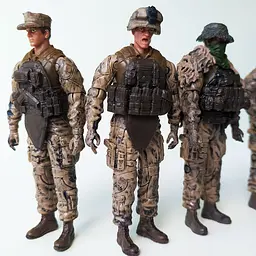 Ігровий набір солдатів Elite Force Розвідка, 5 фігурок (101854) - мініатюра 7