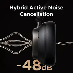 Навушники Ugreen Studio Pro 48dB ANC Wireless Active Noise Cancellation Hi-Res LDAC 120h 2025 (Black) - мініатюра 4