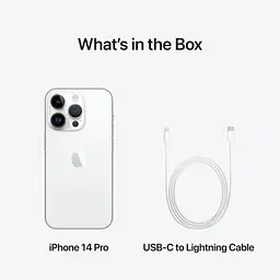 Смартфон Apple iPhone 14 Pro 1TB eSIM Silver (MQ2L3) [73667]