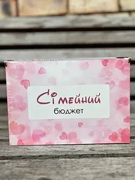 Дерев'яна скринька для грошей "Бюджет сім'ї" (Розове серце) - мініатюра 8