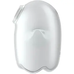 Вакуумний стимулятор Satisfyer Glowing Ghost White - мініатюра 3