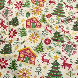 Дитяча постільна білизна в ліжечко CHRISTMAS CS7 COSAS (4822052503645) - мініатюра 10