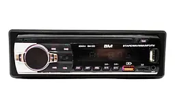 Автомагнітола Boschmann BM-520 1DIN з Bluetooth, RGB-підсвіткою панелі, подвійний USB, підтримка microSD/TF, AUX вхід, MP3 - мініатюра 2