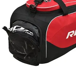 Спортивна сумка RDX R1 Duffel Bag with Backpack Straps Black/Red (GKB-R1B) - мініатюра 7