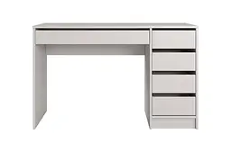 Стіл туалетний письмовий Perfect Home Ада / Ada 5S/120 з 5 шухлядами Кашемір (PFH-091309) - мініатюра 8