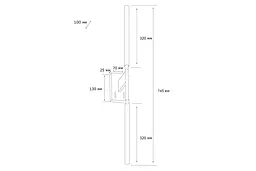 Настінний світильник MJ-Light KONO WALL 3200K BK 15005 - мініатюра 8