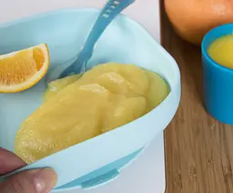Силіконова тарілка на присосці Beaba Babycook, блакитний (913430) - мініатюра 2