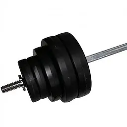 Штанга набірна Newt Rock Pro композитна в пластиковій оболонці NE-PL-180-038 38 кг - мініатюра 2