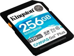 Карта пам'яті Kingston SDXC Canvas Go! Plus 256GB Class 10 UHS-I U3 V30 [SDG3/256GB] [100868] - мініатюра 2