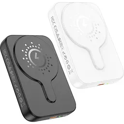 Зовнішній акумулятор Hoco J117A Esteem MagSafe 10000mAh 20W White (605830) [110910] - мініатюра 3