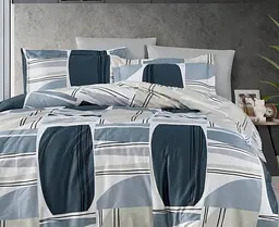 Турецька постільна білизна First Choice Cotton Satin Damian євро - мініатюра 1