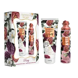 Подарунковий набір жіночий Emper Flower`s Secret Party 250 мл body mist + 250 мл body lotion (MM36057) - мініатюра 2