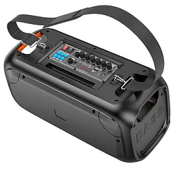 Акустика-караоке Hoco Bs54 Party wireless dual mic outdoor 2 мікрофони - мініатюра 8