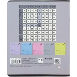 Зошит Kite One color, 18 аркушів, клітинка (K26-236-1) - мініатюра 10
