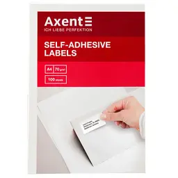 Етикетка самоклеюча Axent 48,3x25,4 (44 на листі) с/кл (100 листів) (2477-A)
