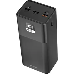 Зовнішній акумулятор Proove Giant Lite 40000mAh 22.5W Dark Gray (PBGI20312201) [117505] - мініатюра 3