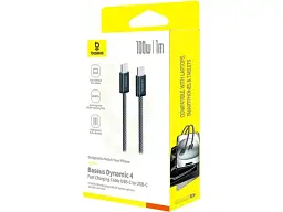 Кабель USB Type-C BASEUS 100W 1m (P10381400121-00) - мініатюра 2
