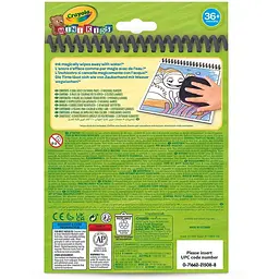 Розмальовка багаторазова Crayola Mini Kids Море, 16 сторінок (81-1499-1) - мініатюра 4